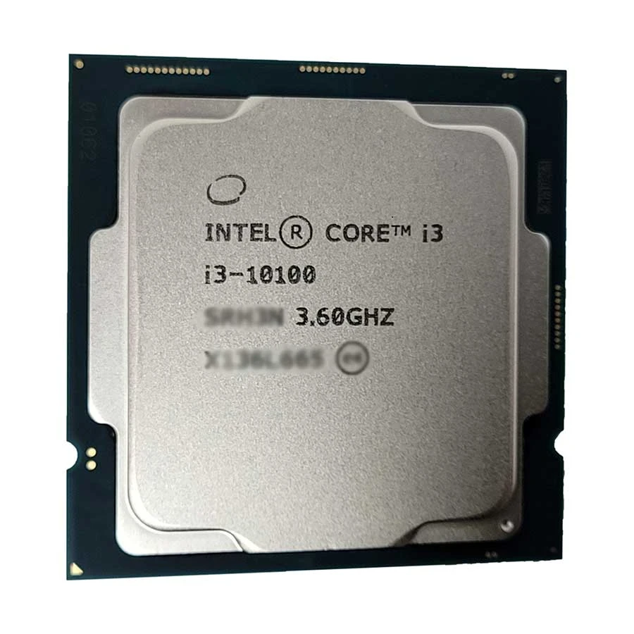 Intel 10th Gen Comet Lake Core i3 10100 3.60GHz-4.30GHz LGA1200 Socket Processor