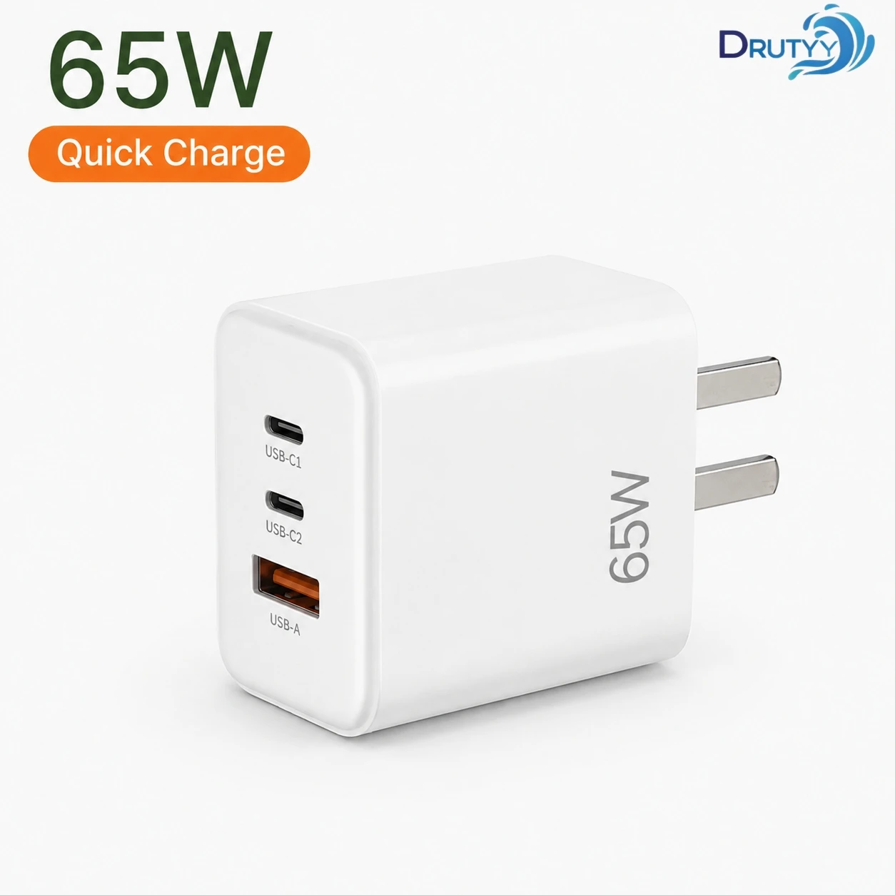 OMODIARY PD65W 2C1A Fast Charger